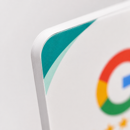 Placa NFC para reseñas de Google